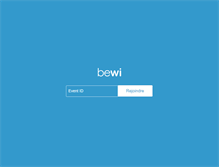 Tablet Screenshot of bewi.net